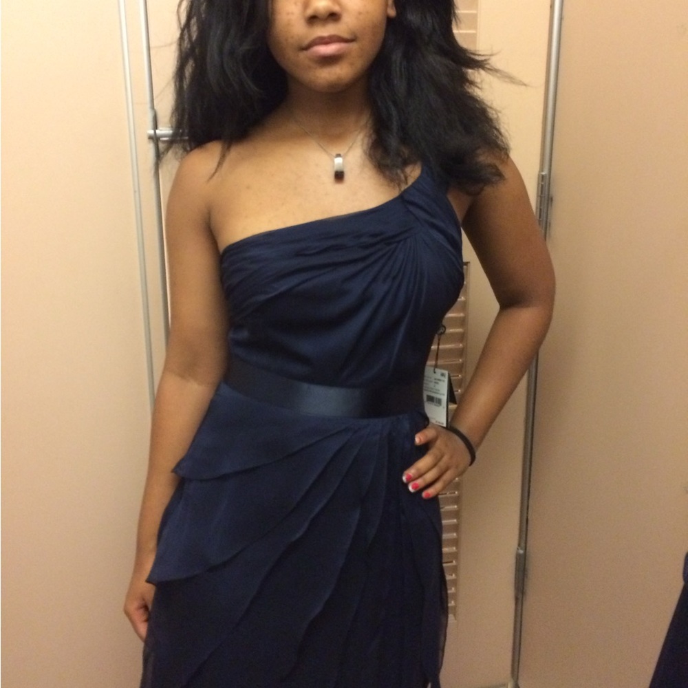 Adrianna Pappel One-Shouldered Cocktail Dress